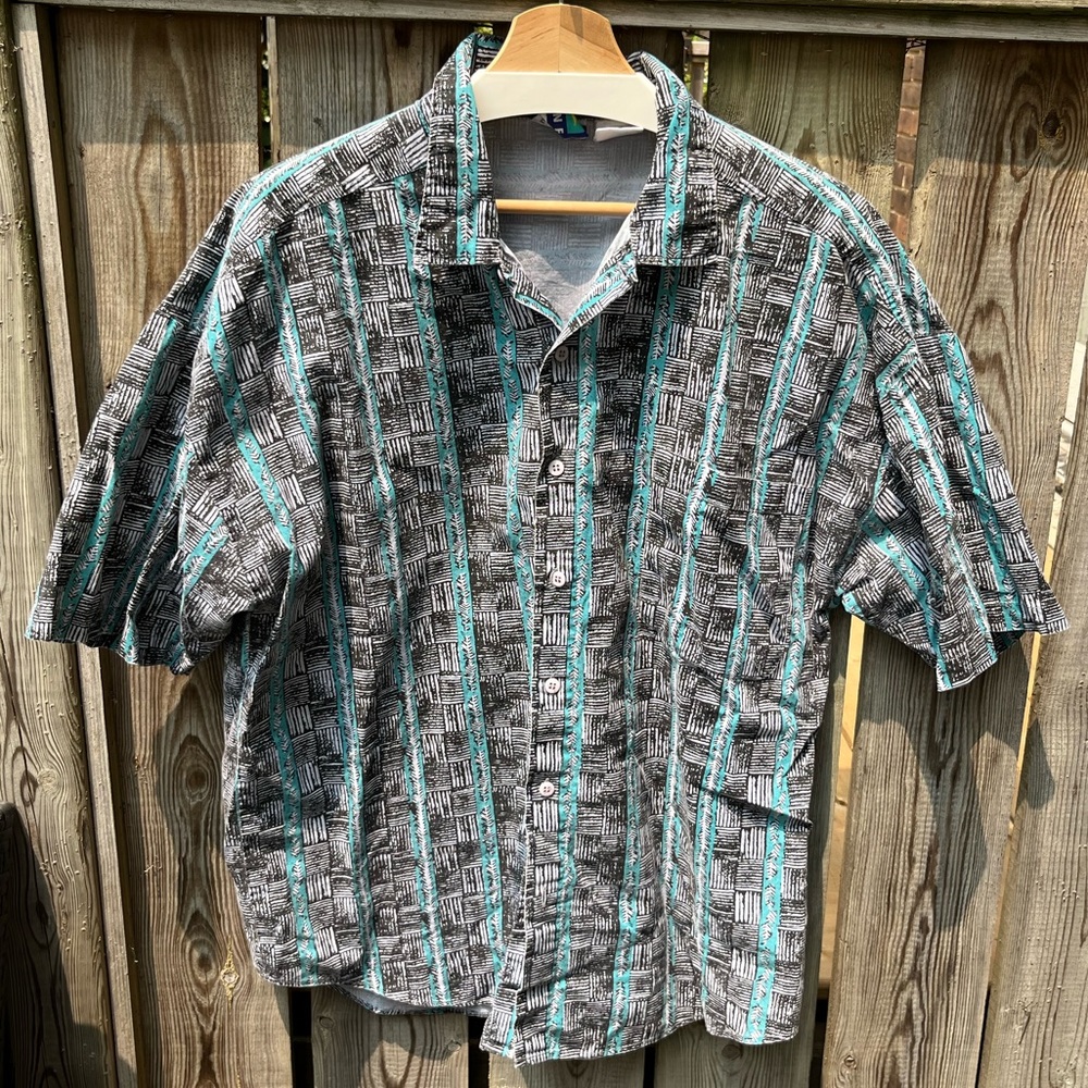 Vintage Short Sleeve Button Down